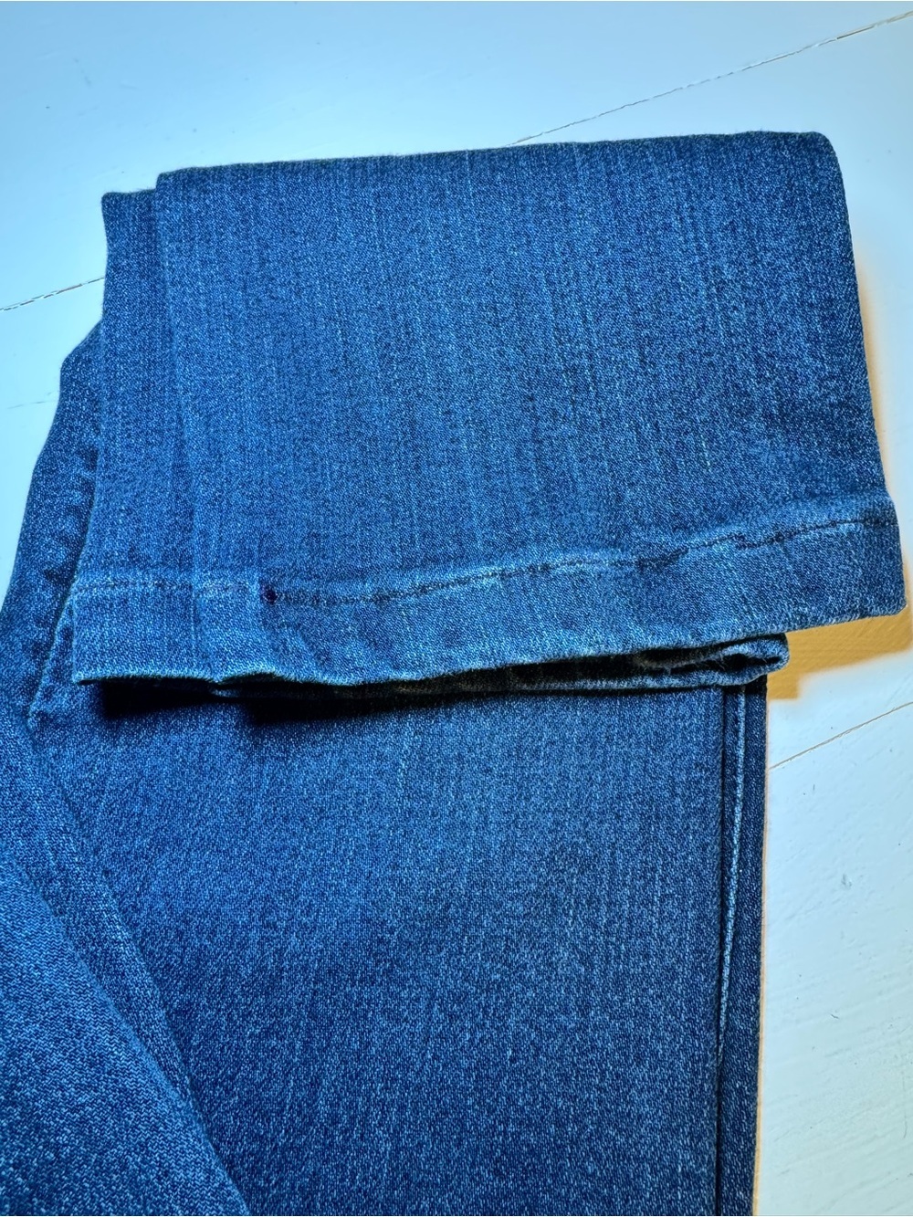 Ann Taylor Dark Wash Skinny Jeans Size 4 - Picture 9 of 14